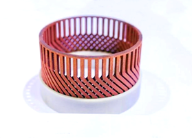 Metal 3D printed copper heat sink