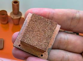Pure Copper 3D Printed Coils: Break Through High-Frequency Limits