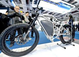 Metal 3D printed bicycle frame